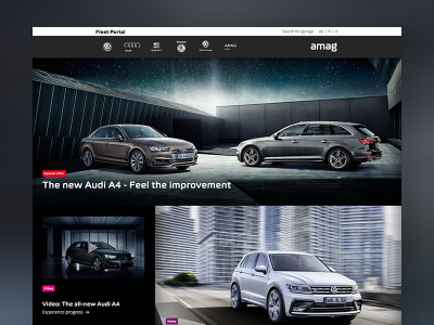 amagfleetportal screen