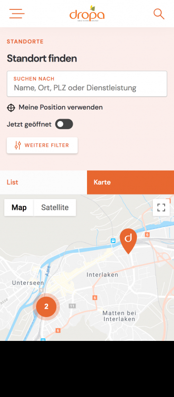 Dropa Location Map